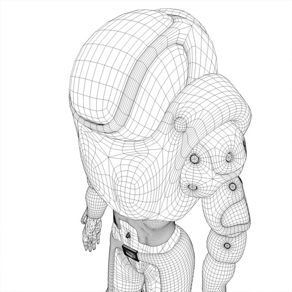3d girl futuristic armored suit - Futuristic Armored Girl by scyrus